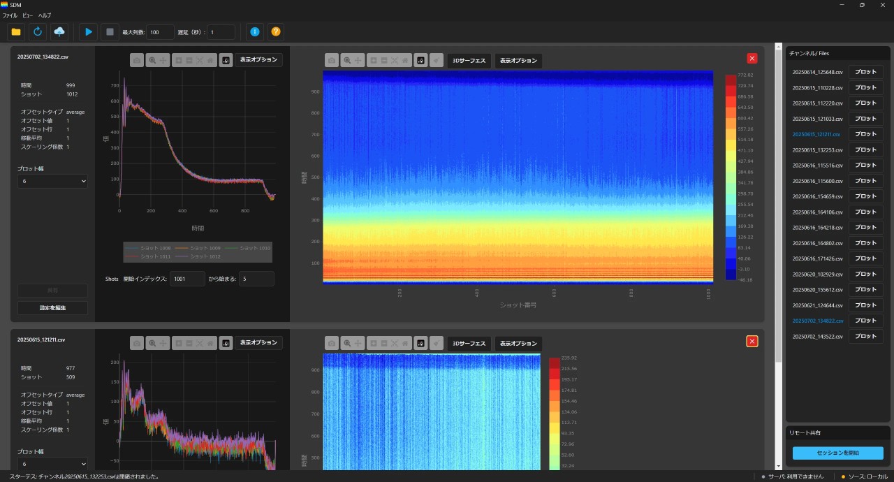 Sensor Data Map Application